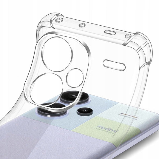 Ovitek za Xiaomi Redmi Note 13 Pro+, Techsuit, odporen na udarce, prozoren