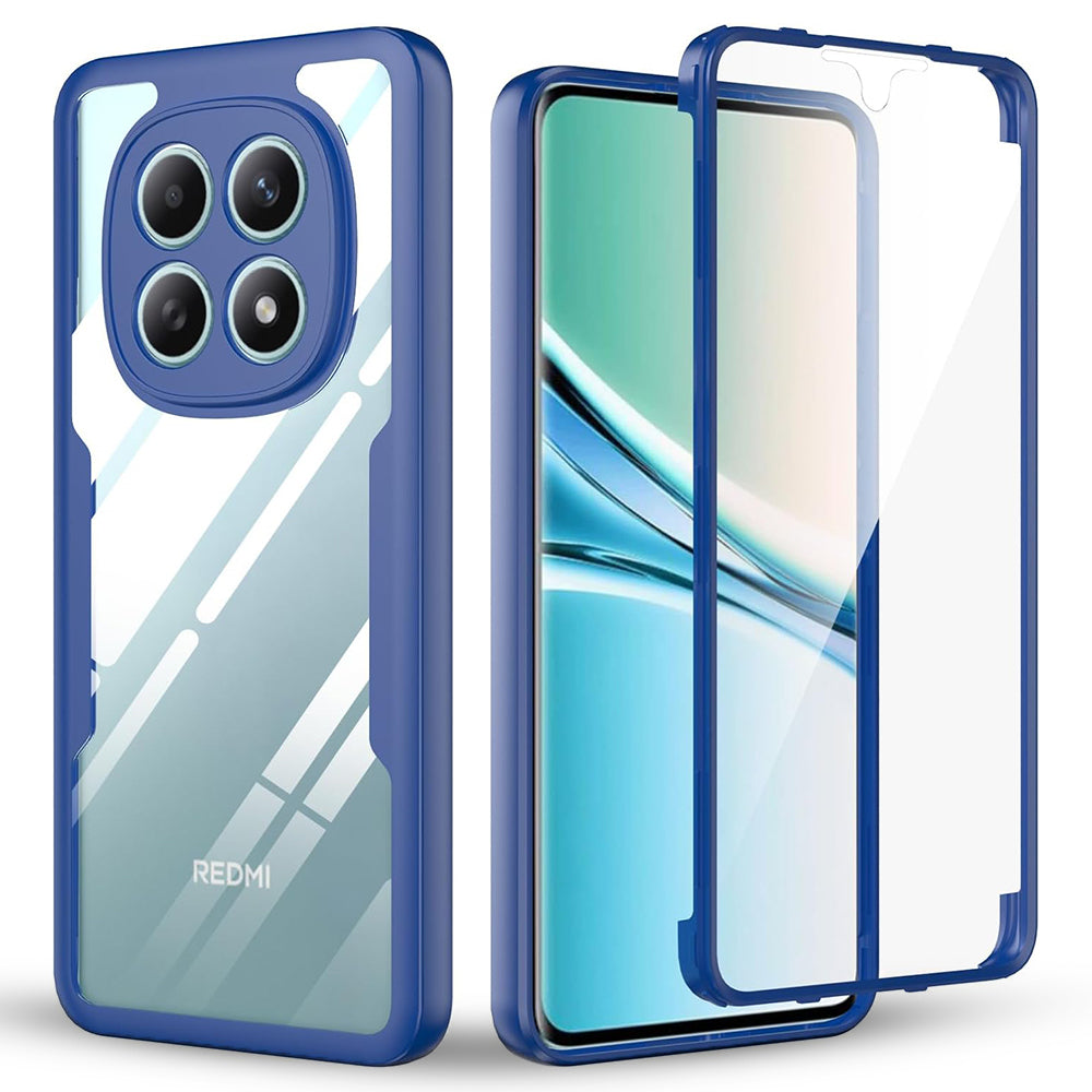 Ovitek za Xiaomi Redmi Note 15 4G, Techsuit, ColorVerse 360, Modra