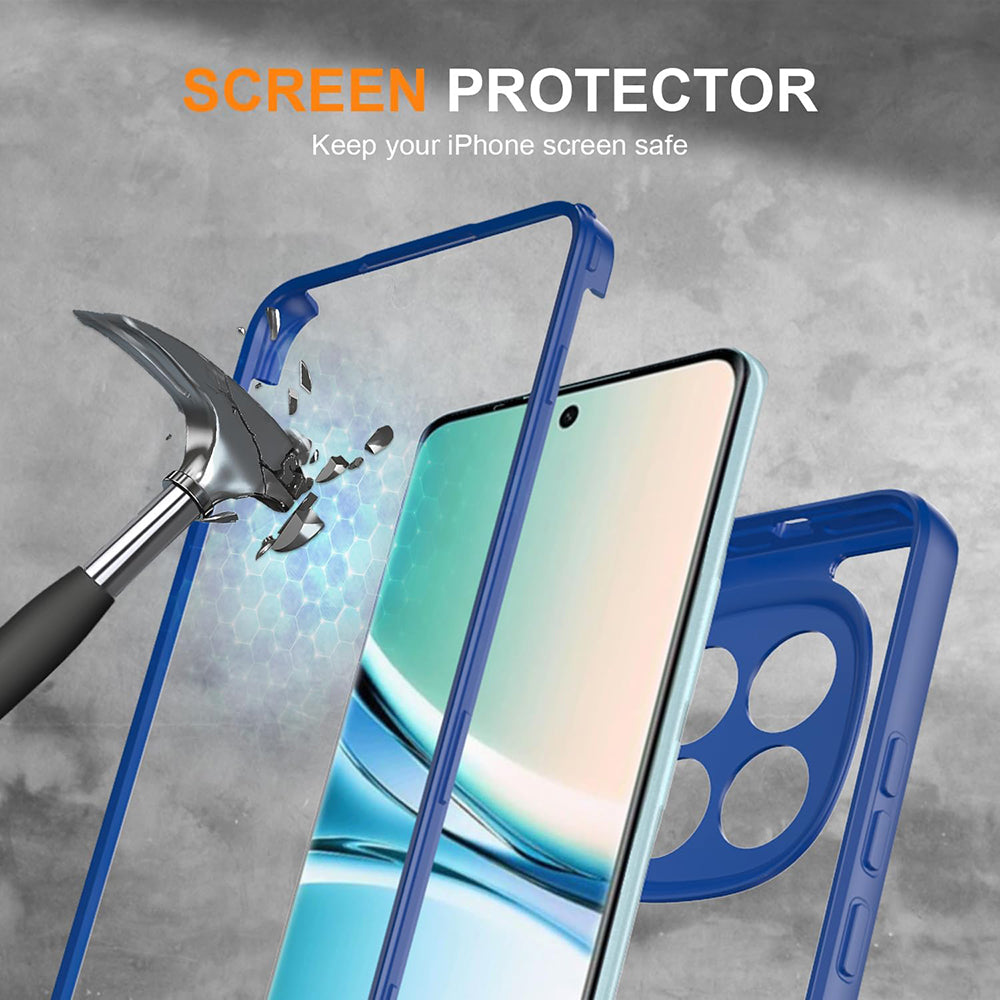 Ovitek za Xiaomi Redmi Note 15 4G, Techsuit, ColorVerse 360, Modra