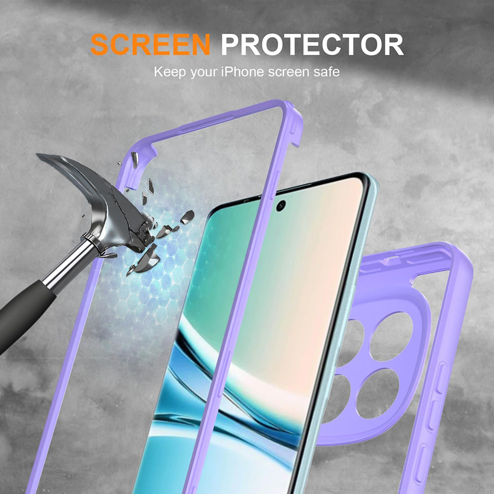 Ovitek za Xiaomi Redmi Note 15 4G, Techsuit, ColorVerse 360, Vijolična