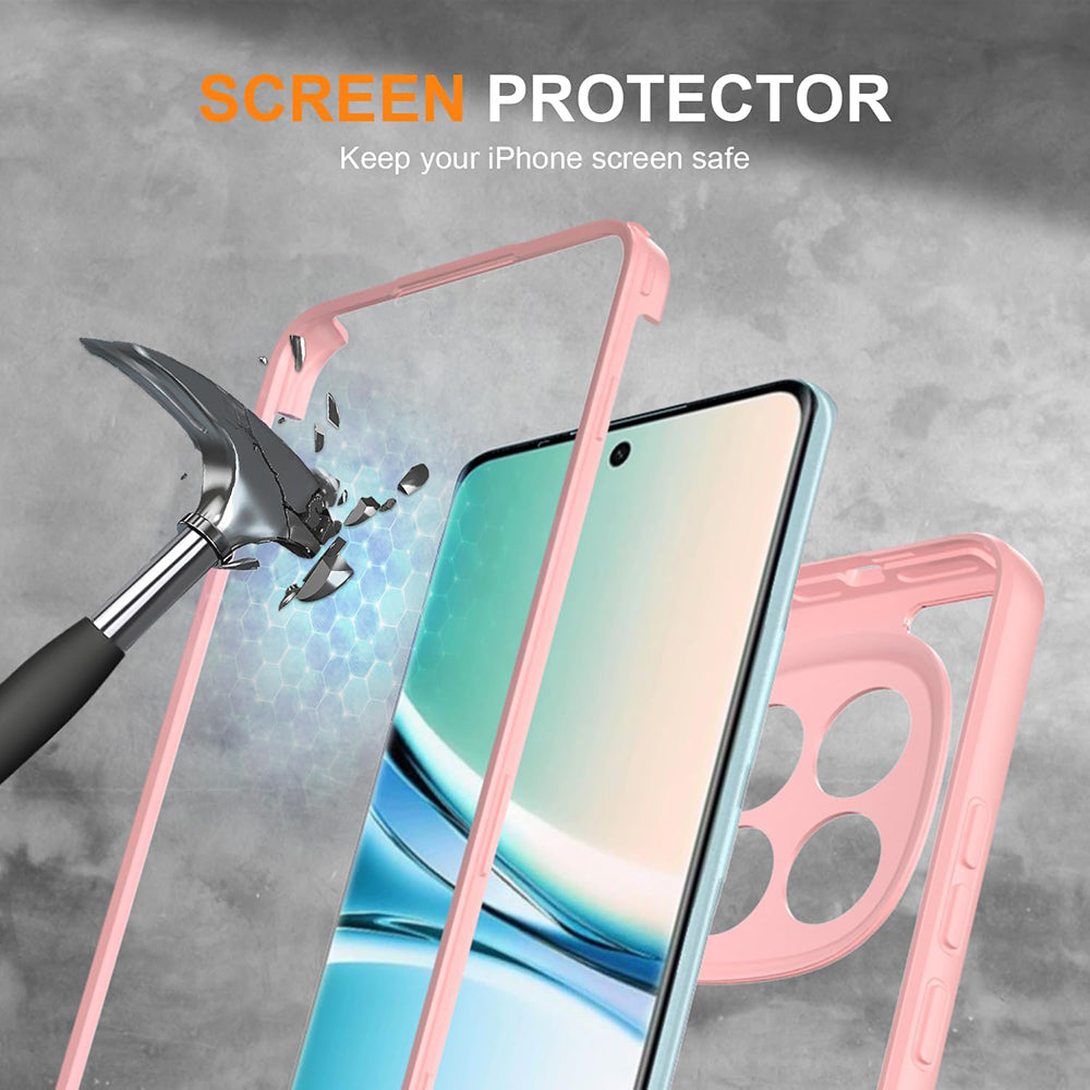 Ovitek za Xiaomi Redmi Note 15 4G, Techsuit, ColorVerse 360, Roza