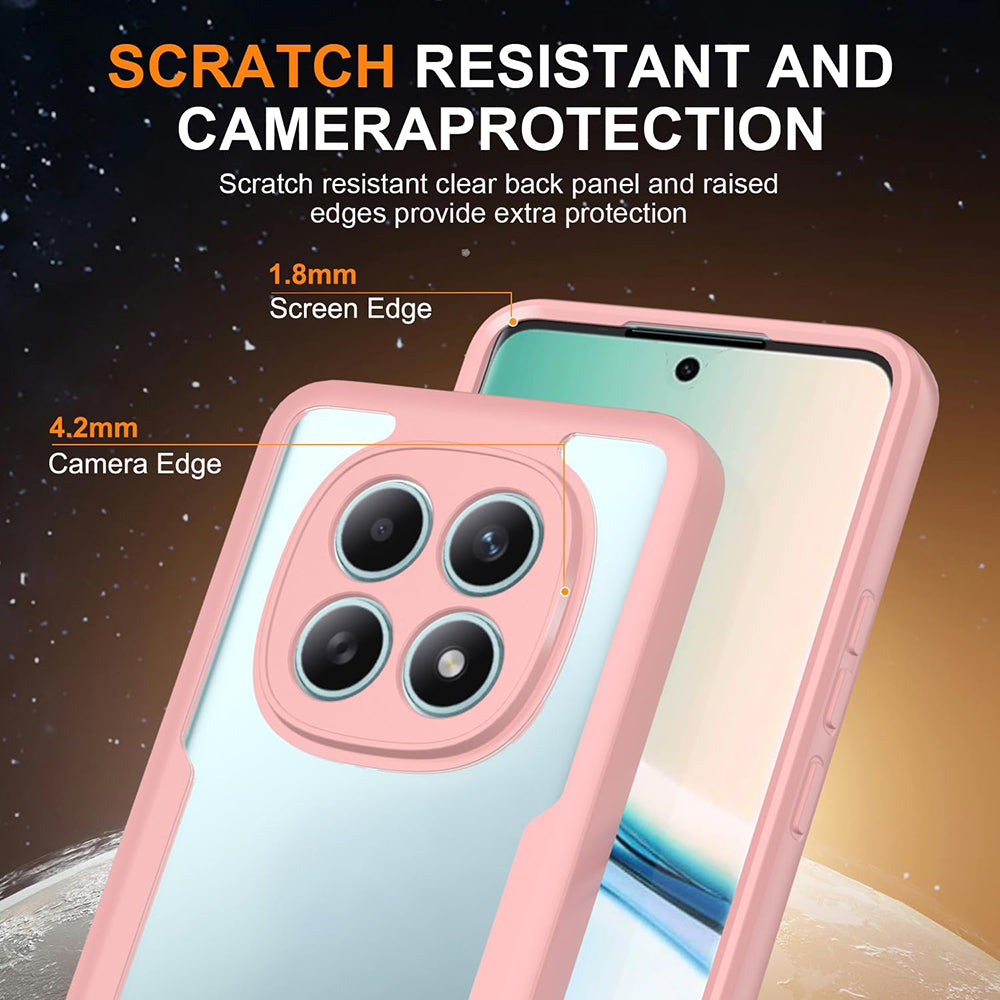 Ovitek za Xiaomi Redmi Note 15 4G, Techsuit, ColorVerse 360, Roza