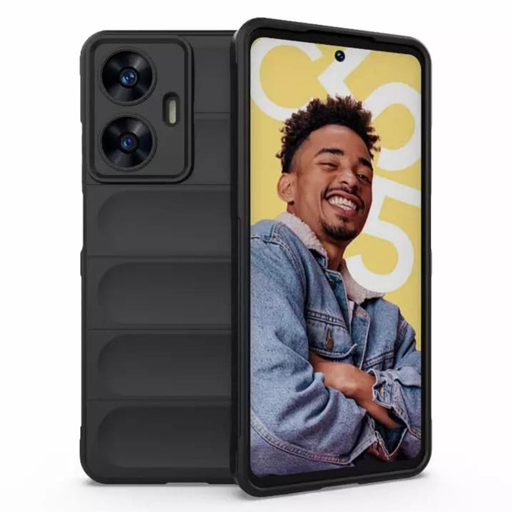 Ovitek za Xiaomi Redmi Note 15 4G, Techsuit, Magic Shield, Črn