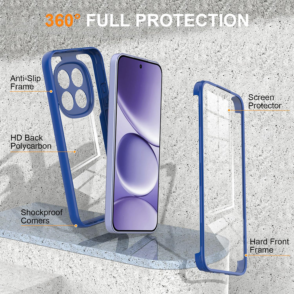 Ovitek za Xiaomi Redmi Note 15 Pro 4G, Techsuit, ColorVerse 360, Modra