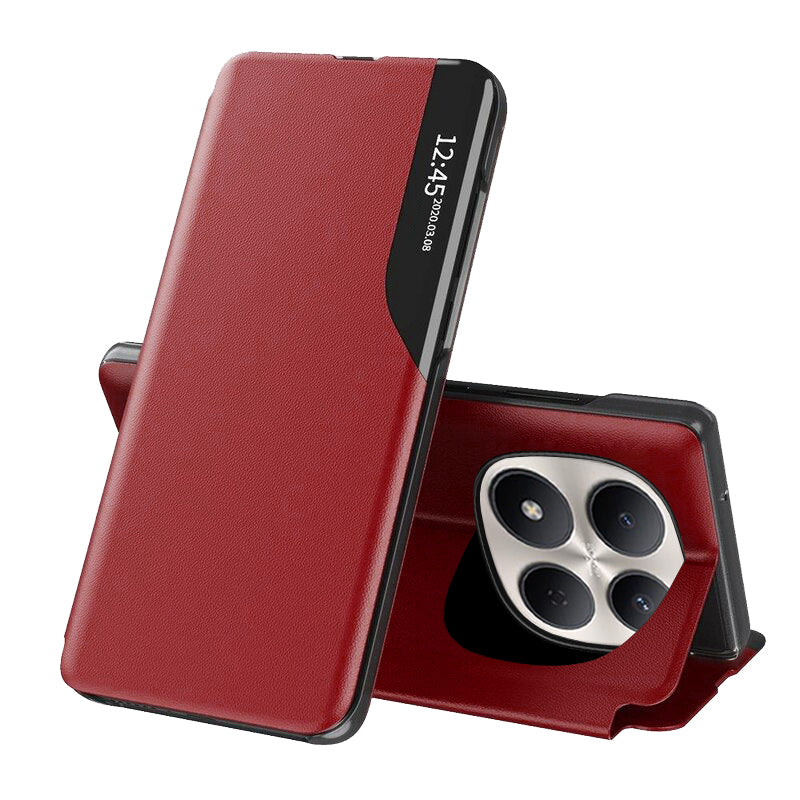 Ovitek za Xiaomi Redmi Note 15 Pro 5G, Techsuit, eFold, Rdeča