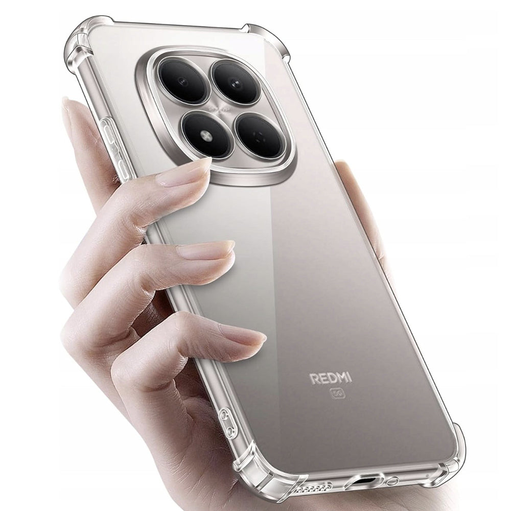 Ovitek za Xiaomi Redmi Note 15 Pro 5G, Techsuit, Shockproof Clear, Prozoren