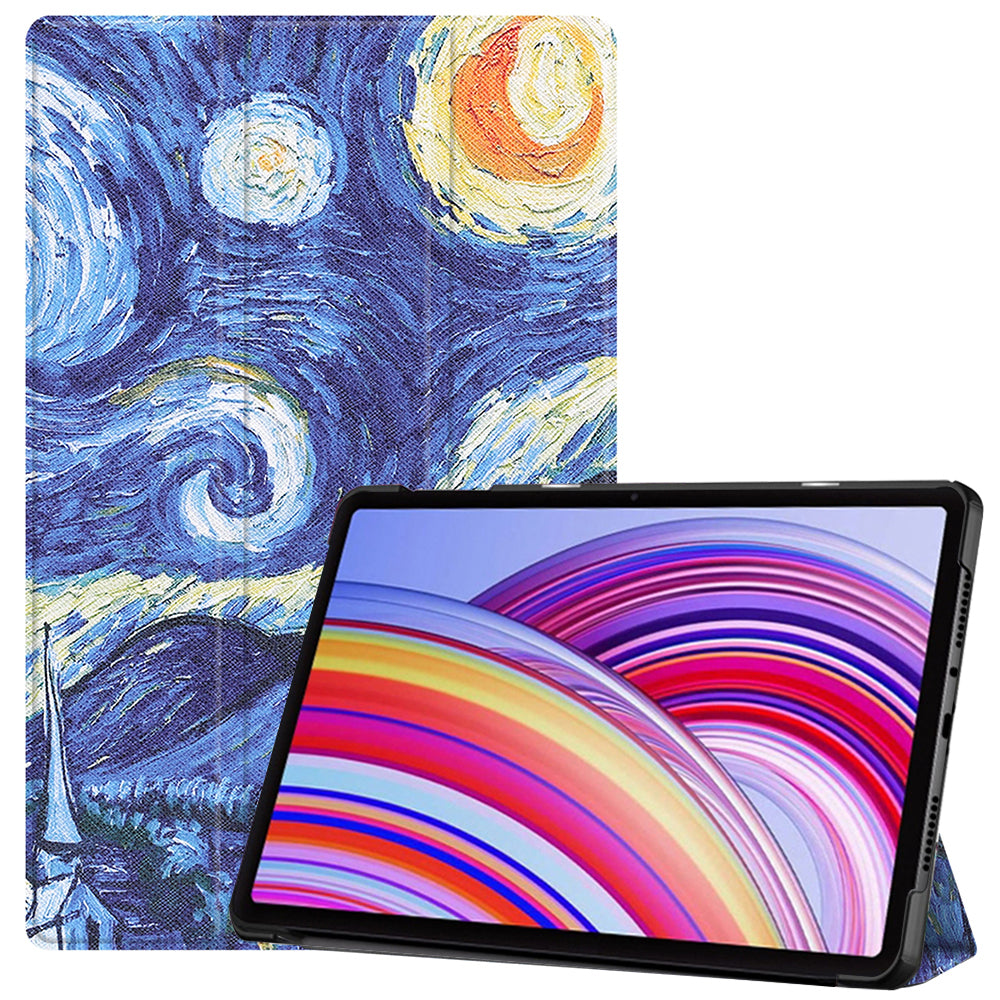 Ovitek za Xiaomi Redmi Pad Pro / Pad / Pad Pro 5G, Techsuit, FoldPro Starry Night, večbarven