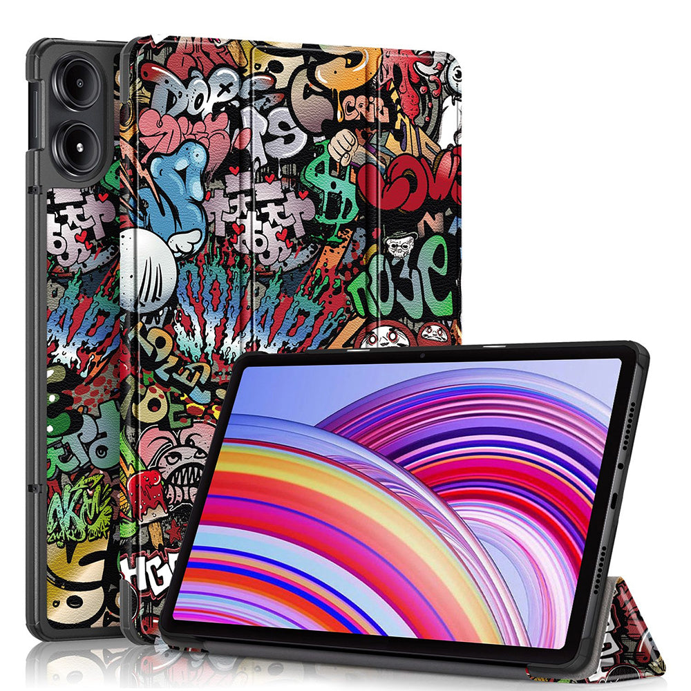 Ovitek za Xiaomi Redmi Pad Pro / Pad / Pad Pro 5G, Techsuit, FoldPro Urban Vibe, Večbarven