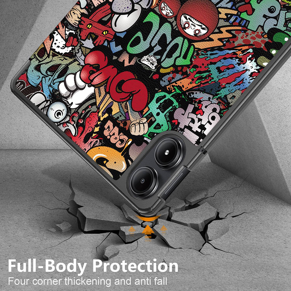 Ovitek za Xiaomi Redmi Pad Pro / Pad / Pad Pro 5G, Techsuit, FoldPro Urban Vibe, Večbarven