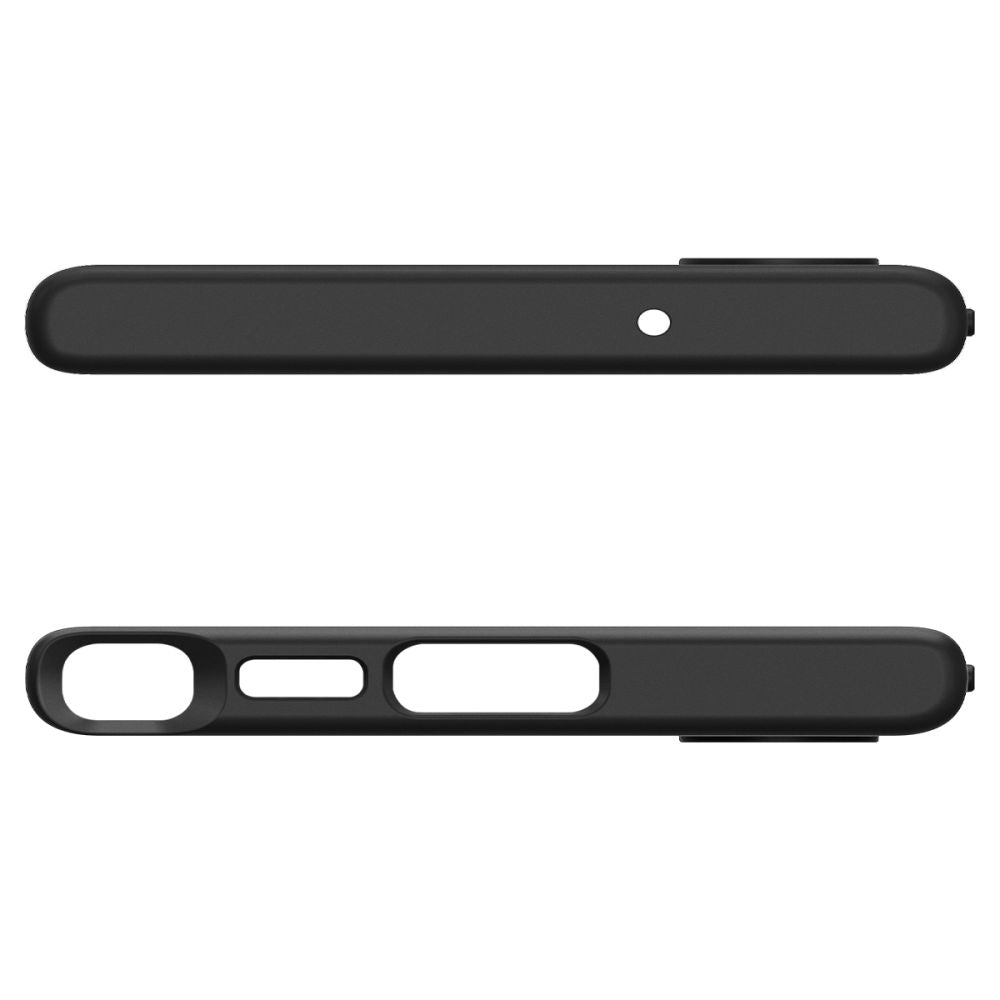 Case for Samsung Galaxy S23 Ultra S918, Spigen, Liquid Air, Matte Black ACS05614