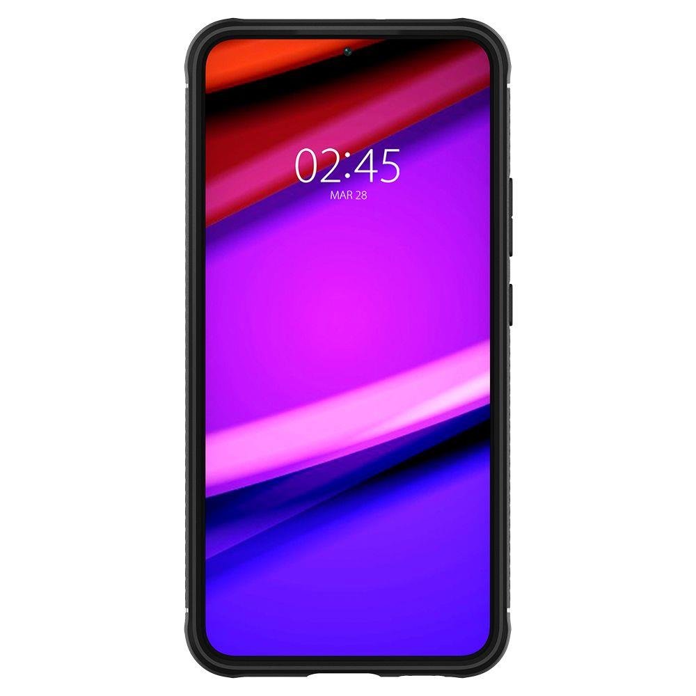Ohišje za Samsung Galaxy S22 5G S901, Spigen, Rugged Armour, črno ACS03986