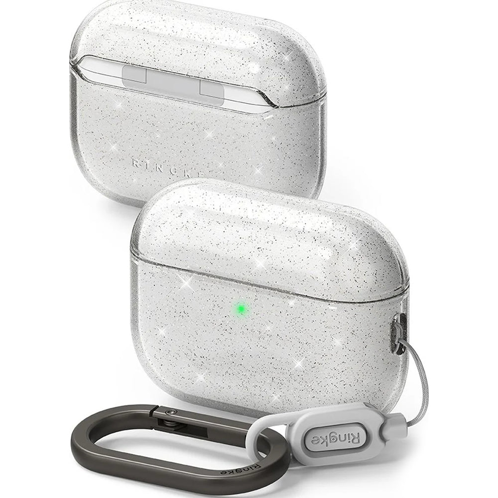 Ovitek Ringke Air Glitter za Apple AirPods Pro 3, Prozoren