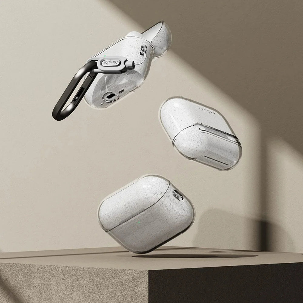 Ovitek Ringke Air Glitter za Apple AirPods Pro 3, Prozoren