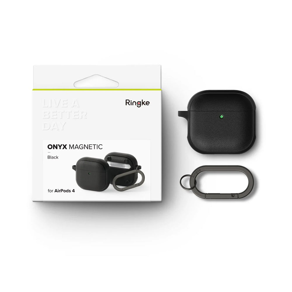 Magnetni ovitek Ringke Onyx za Apple AirPods 4, zelen
