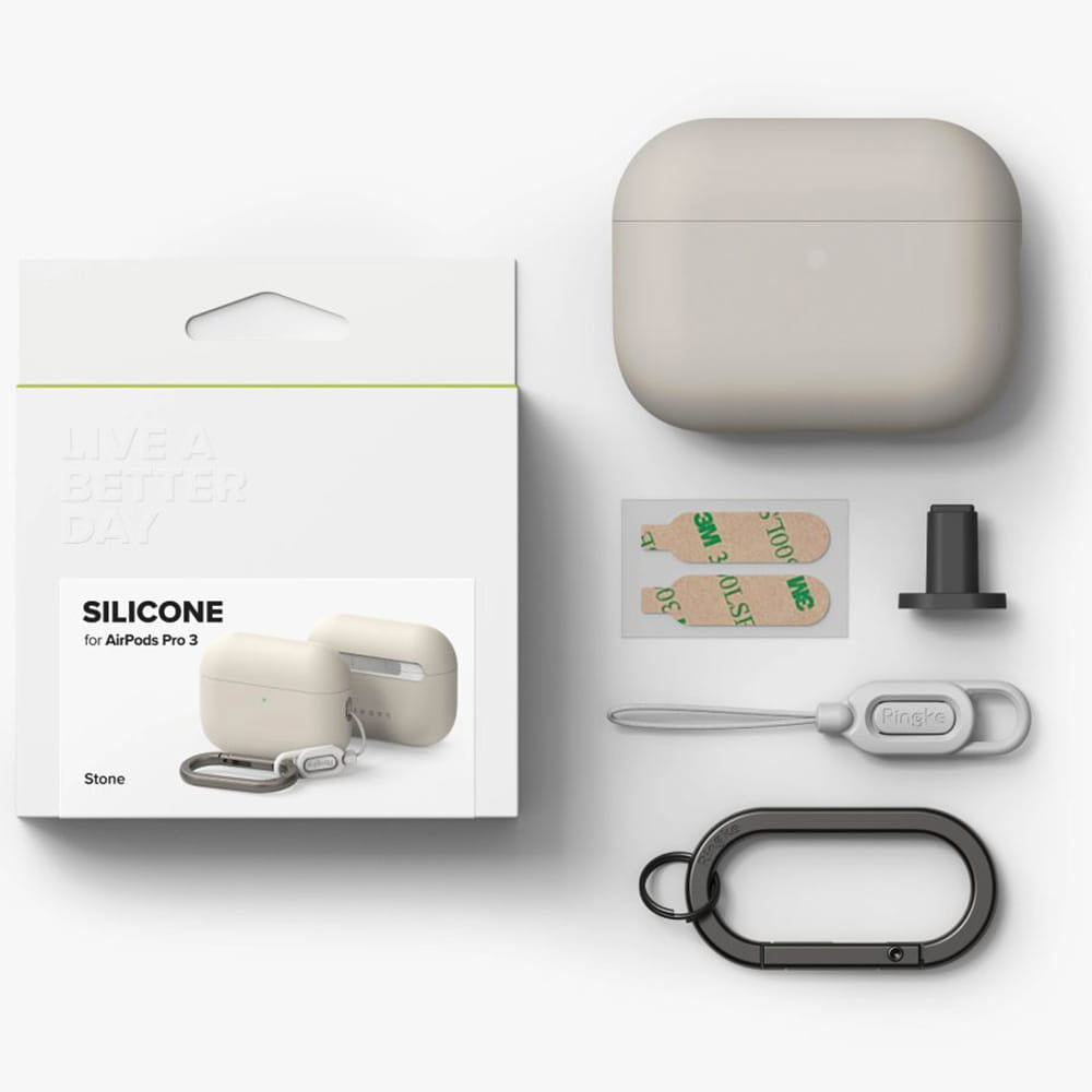 Ovitek Ringke za Apple AirPods Pro 3, Krem