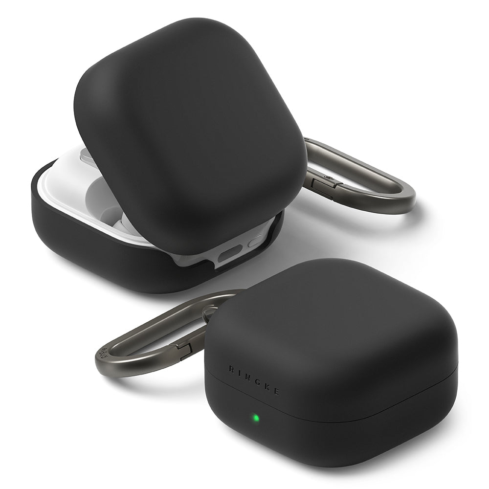 Ovitek Ringke za Samsung Galaxy Buds4 / Buds4 Pro, črn