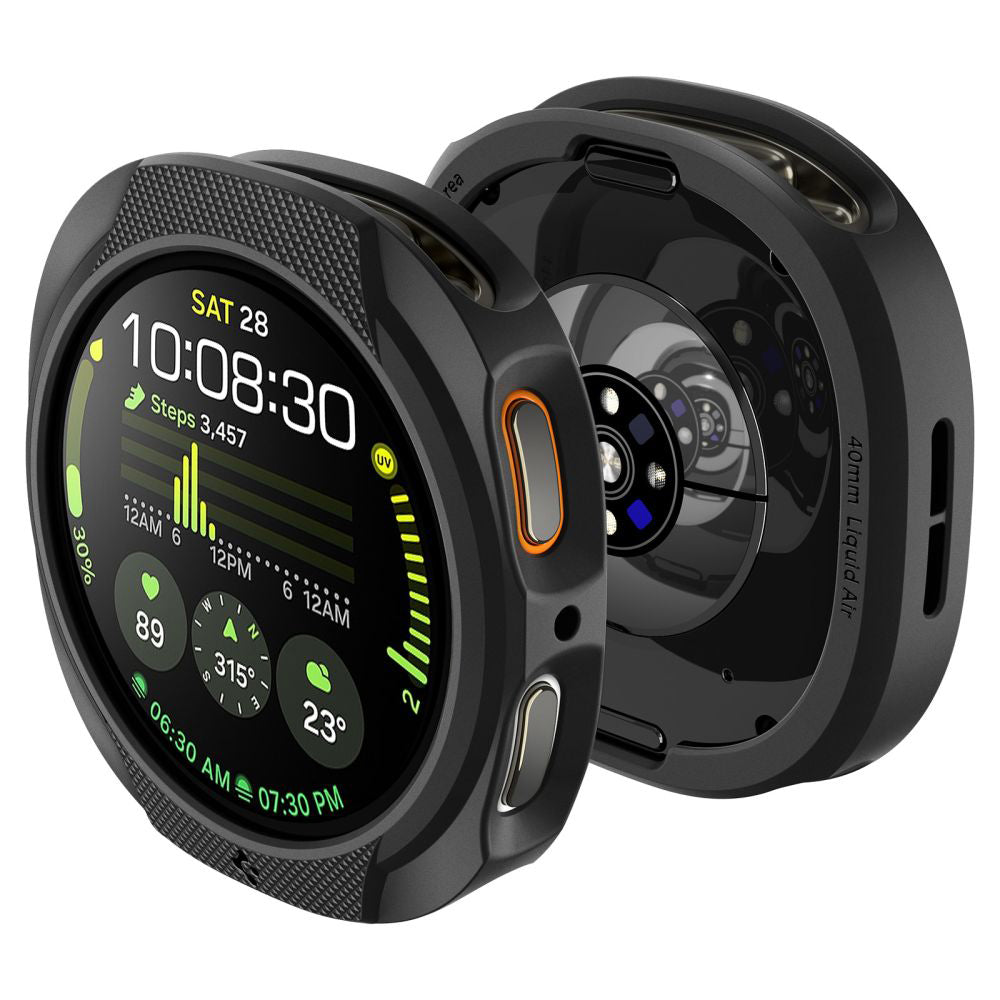 Ovitek Spigen Liquid Air za Samsung Galaxy Watch8 40mm, Mat Črn ACS09840