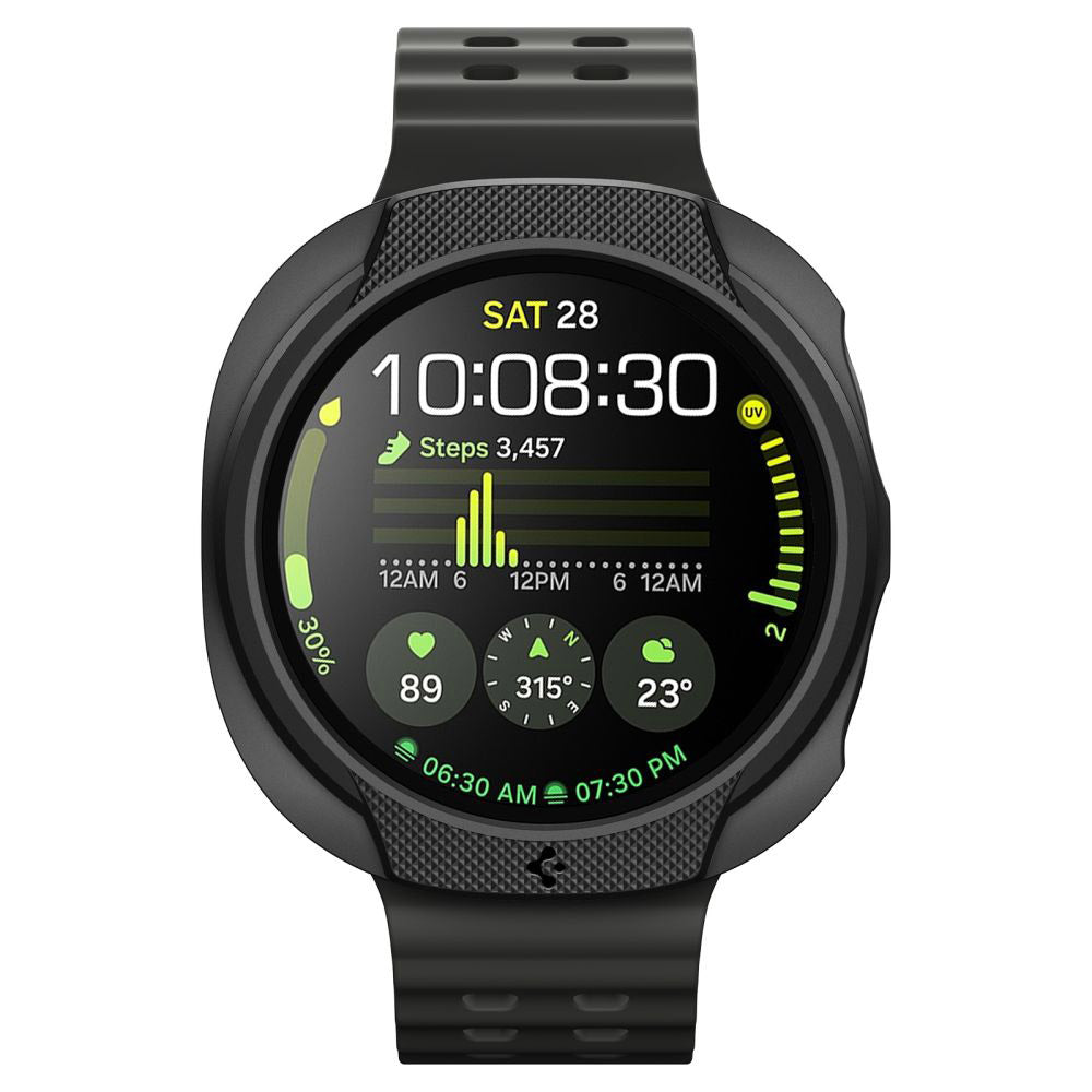 Ovitek Spigen Liquid Air za Samsung Galaxy Watch8 44mm, mat črn ACS09839