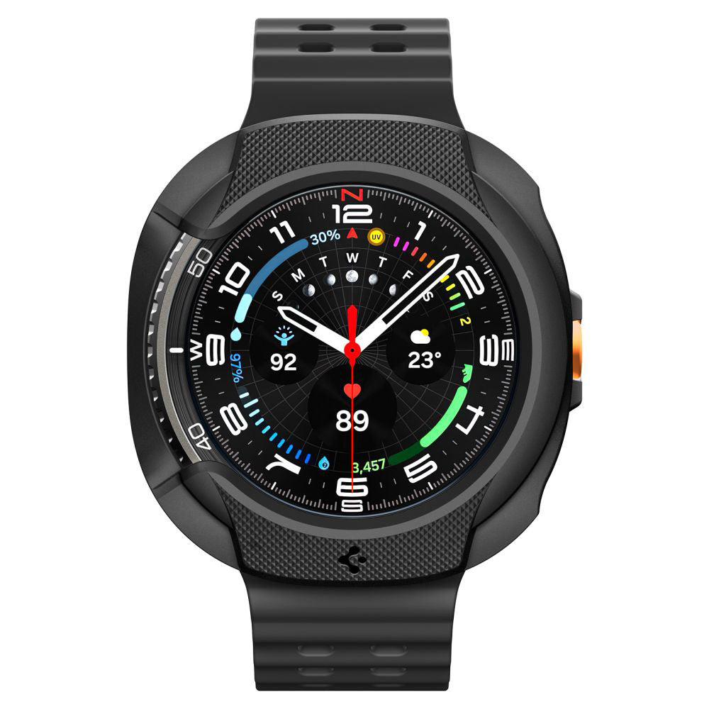 Spigen Liquid Air Case for Samsung Galaxy Watch8 Classic, Matte Black ACS09841