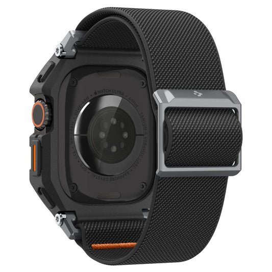 Ovitek Spigen Lite Fit Pro s zaščito zaslona za Apple Watch Ultra Series, mat črn ACS11415