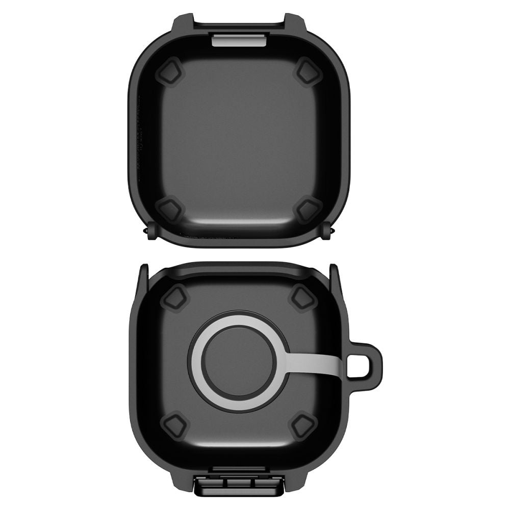 Ovitek Spigen Lock Fit za Samsung Galaxy Buds4 / Buds4 Pro, Mat Črn ACS11202