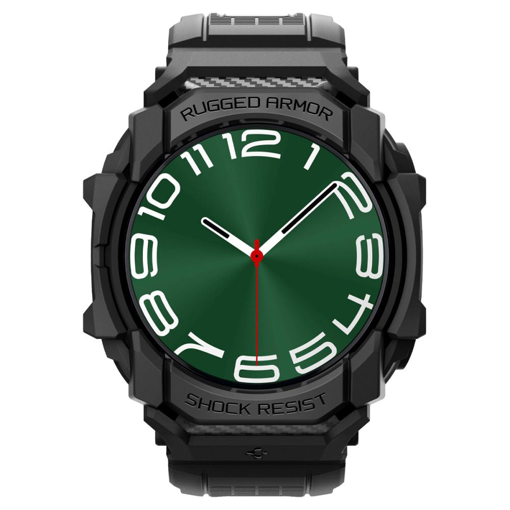 Ovitek Spigen Rugged Armor Pro za Samsung Galaxy Watch Ultra, črn ACS08427