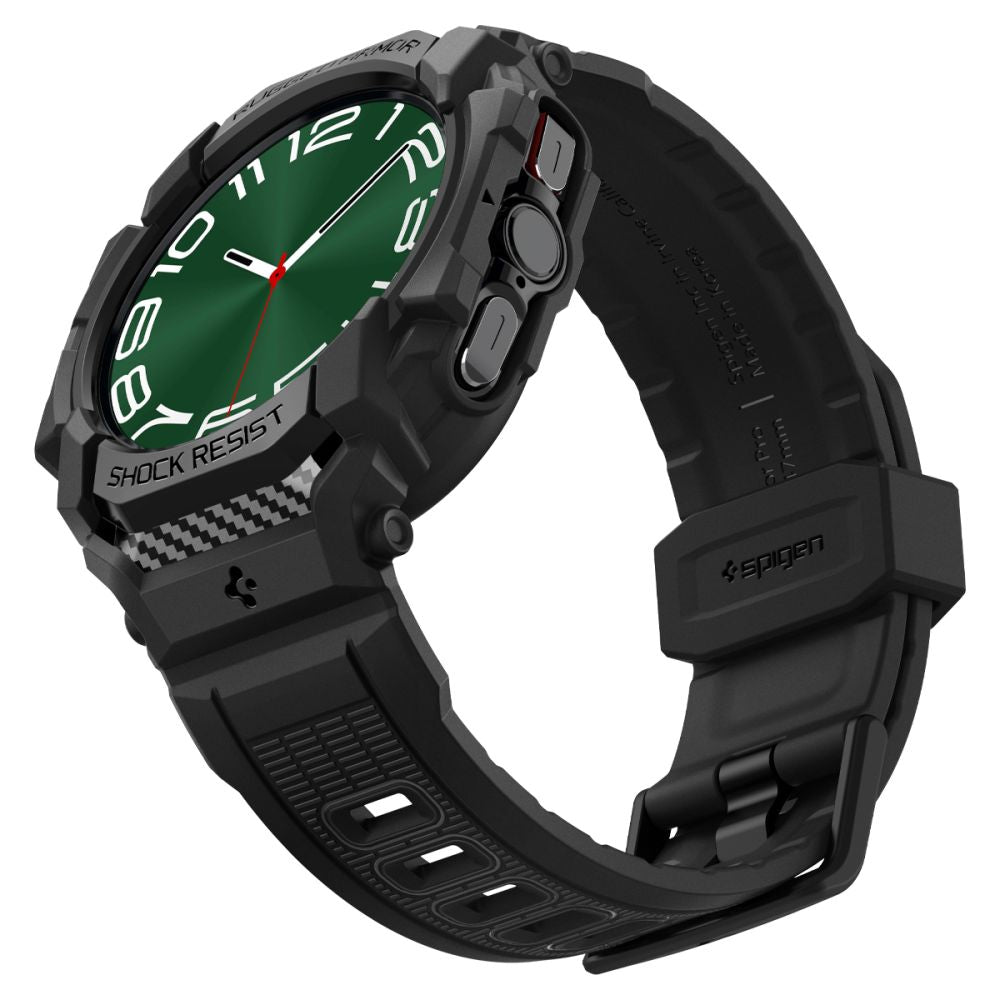 Ovitek Spigen Rugged Armor Pro za Samsung Galaxy Watch Ultra, črn ACS08427