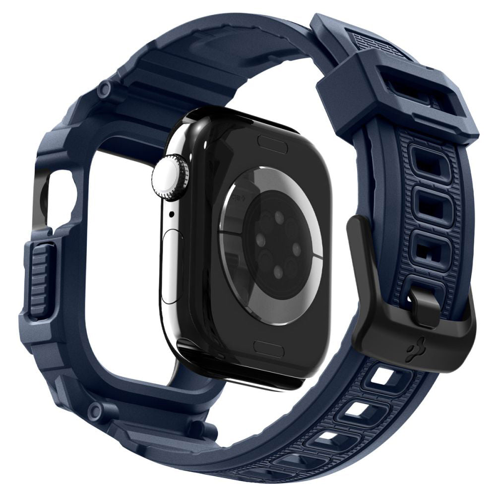 Ovitek Spigen Rugged Armor Pro V2 za Apple Watch Series 10 / 11 42mm, Mornarsko modra ACS10495