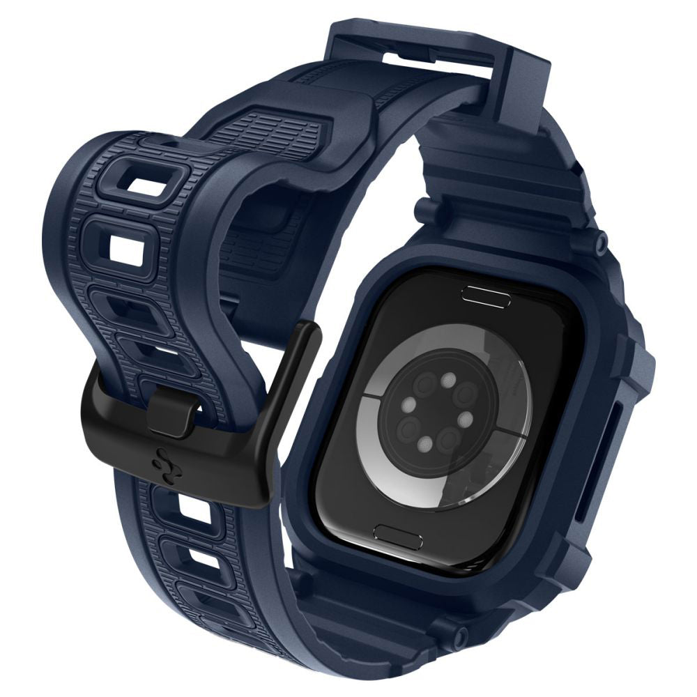 Ovitek Spigen Rugged Armor Pro V2 za Apple Watch Series 10 / 11 42mm, Mornarsko modra ACS10495