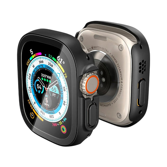 Ovitek Spigen Thin Fit 360 za Apple Watch Ultra Series, Črn ACS05558