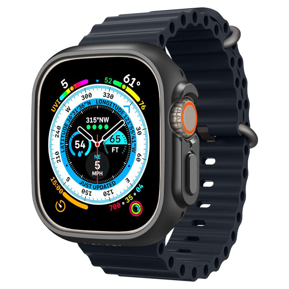 Ovitek Spigen Thin Fit za Apple Watch Ultra Series, Črn ACS05458