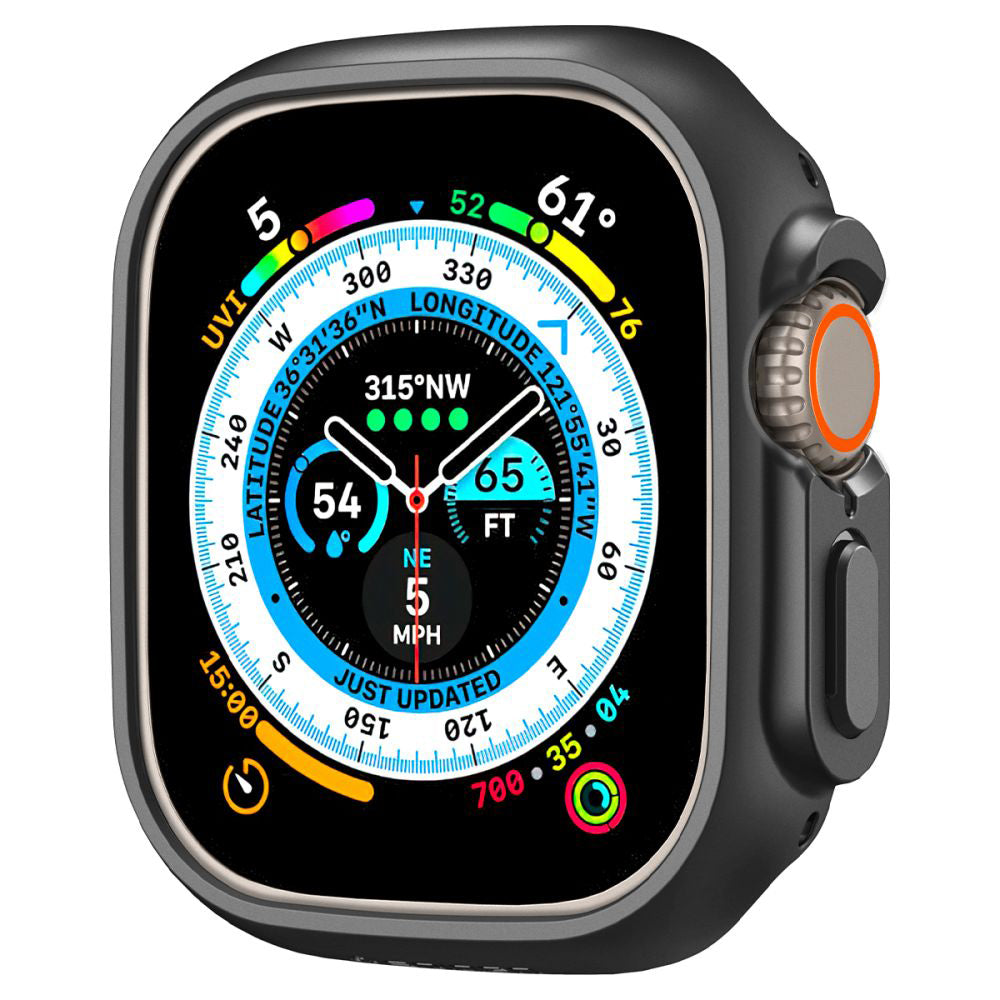 Ovitek Spigen Thin Fit za Apple Watch Ultra Series, Črn ACS05458
