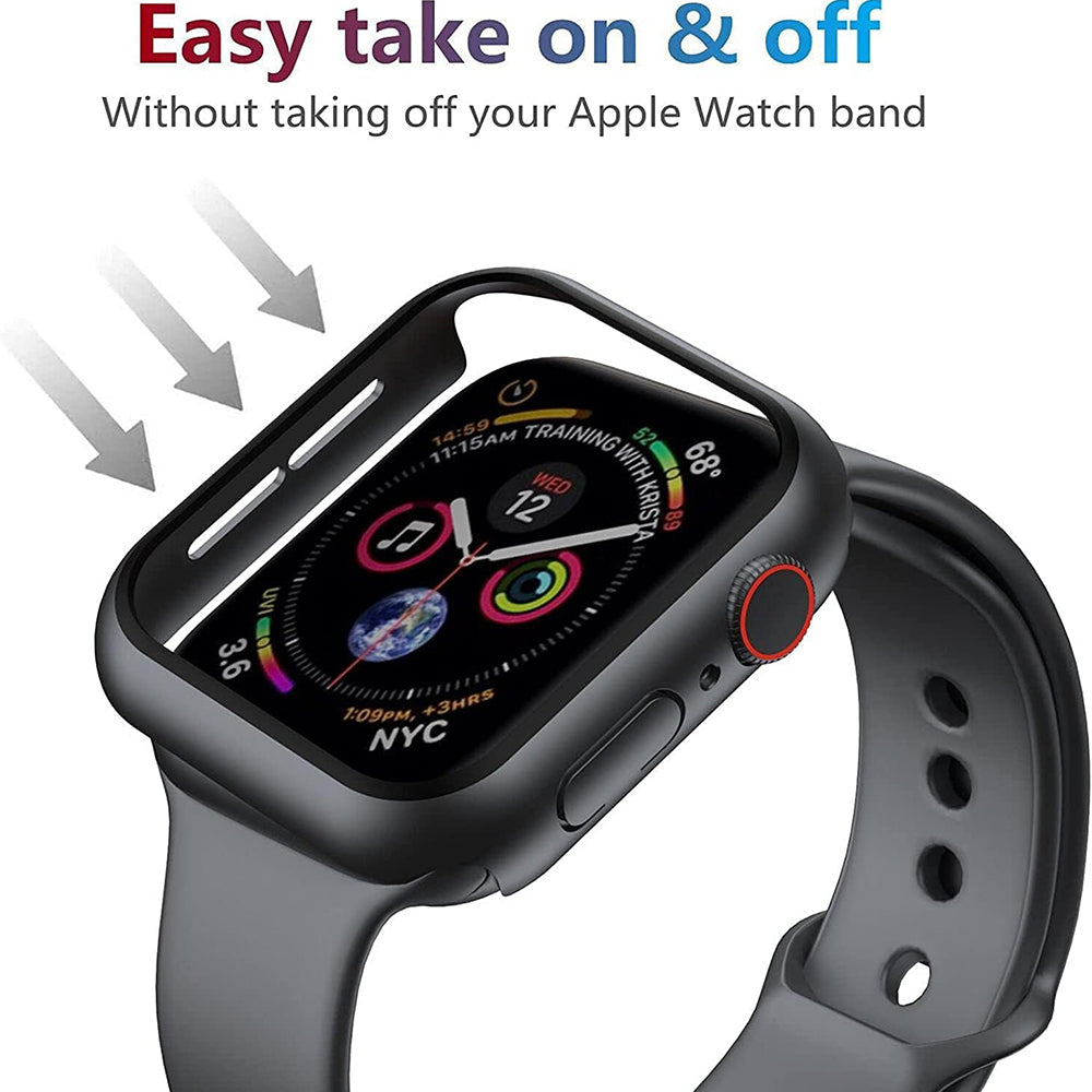 Ovitek Techsuit Defense360 Pro za Apple Watch 40mm Series, Črn