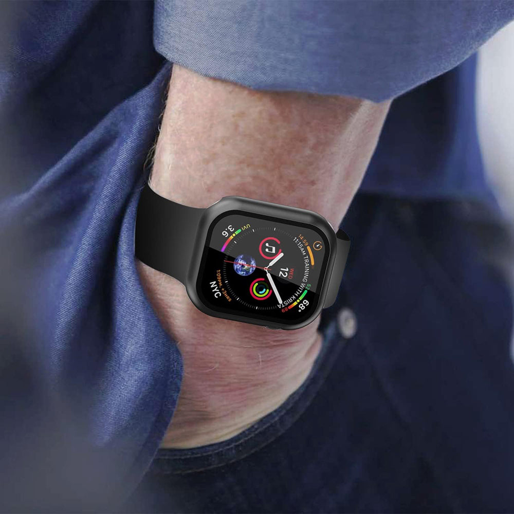 Ovitek Techsuit Defense360 Pro za Apple Watch 7 41mm serijo, črn