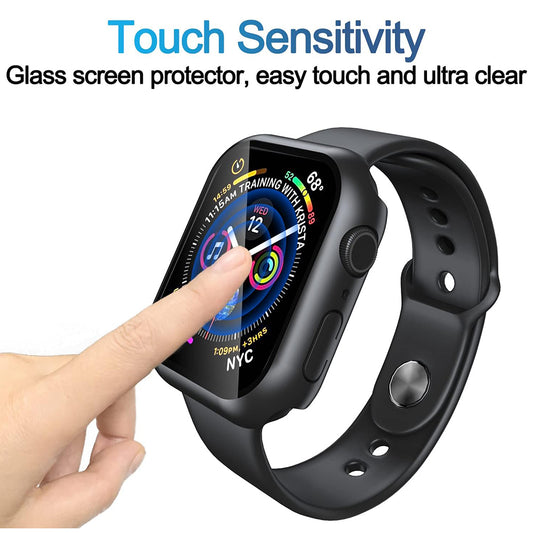 Ovitek Techsuit Defense360 Pro za Apple Watch 7 45mm serijo, črn