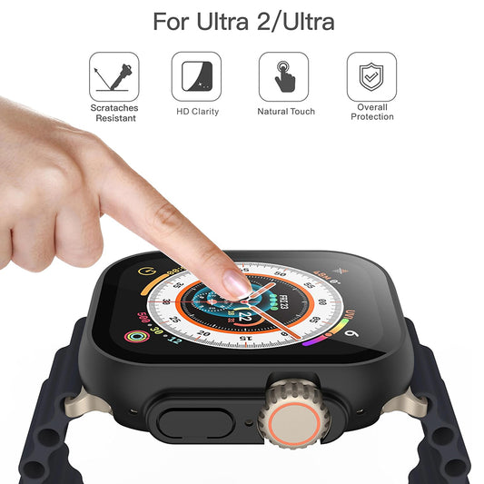 Ovitek Techsuit Defense360 Pro za Apple Watch Ultra Series, črn