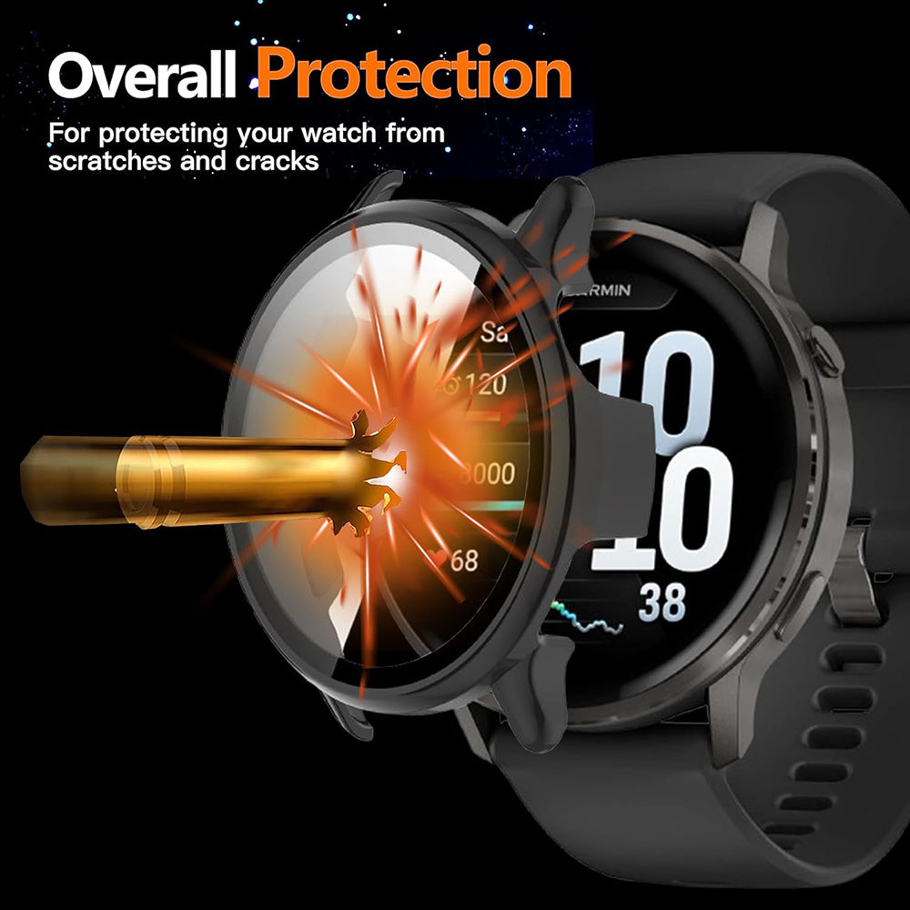 Ovitek Techsuit Defense360 Pro za Garmin Venu 4 45mm, zelen
