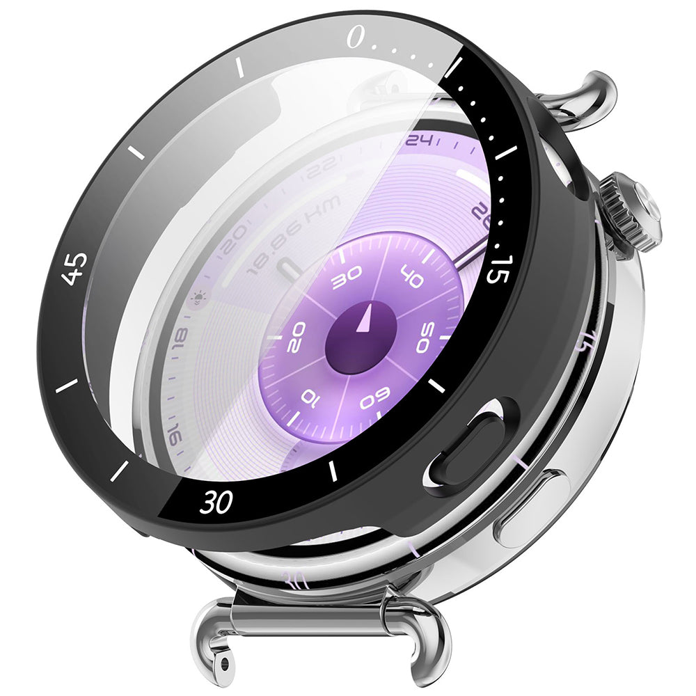 Ovitek Techsuit Defense360 Pro Bezel za Huawei Watch GT 6 41mm, Mat Črn