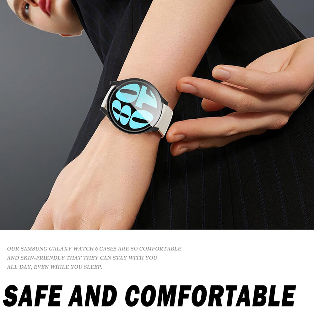 Ovitek Techsuit Defense360 Pro za Samsung Galaxy Watch6 40mm, Prozoren