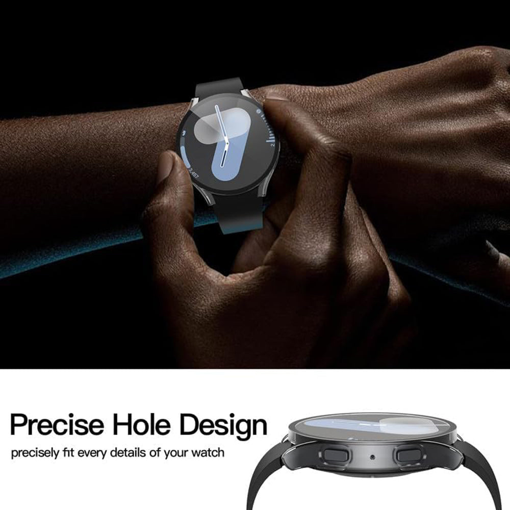 Techsuit Defense360 Pro Case for Samsung Galaxy Watch7 40mm, Transparent