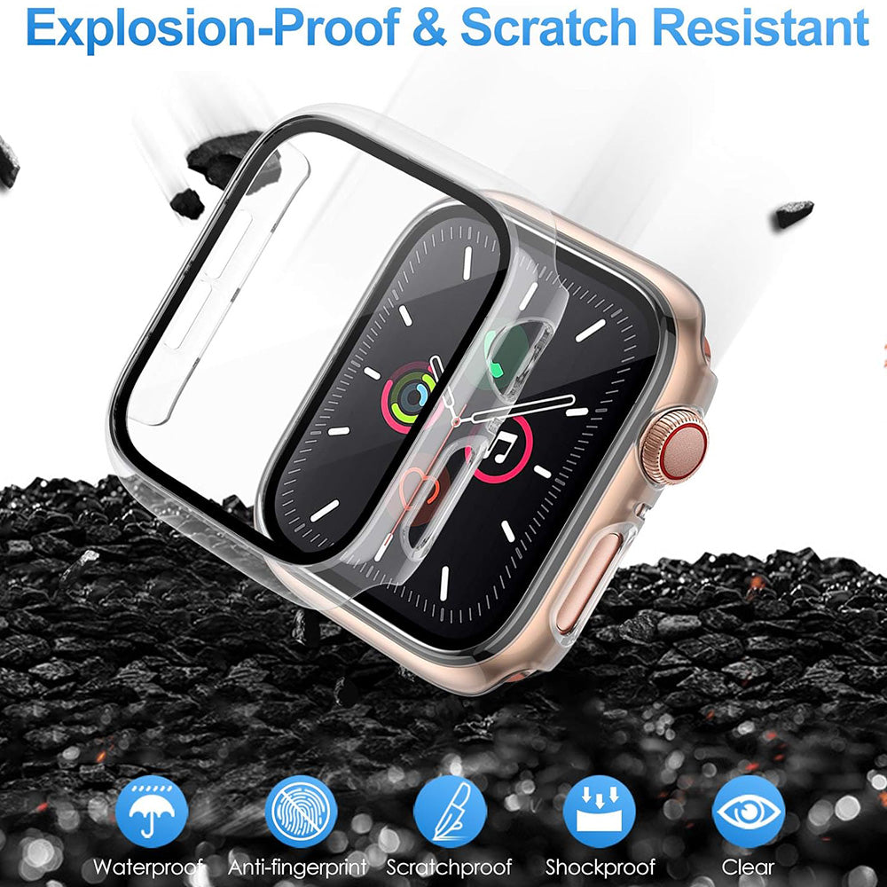 Ovitek Techsuit Defense360 Pro za Samsung Galaxy Watch7 44mm, Prozoren