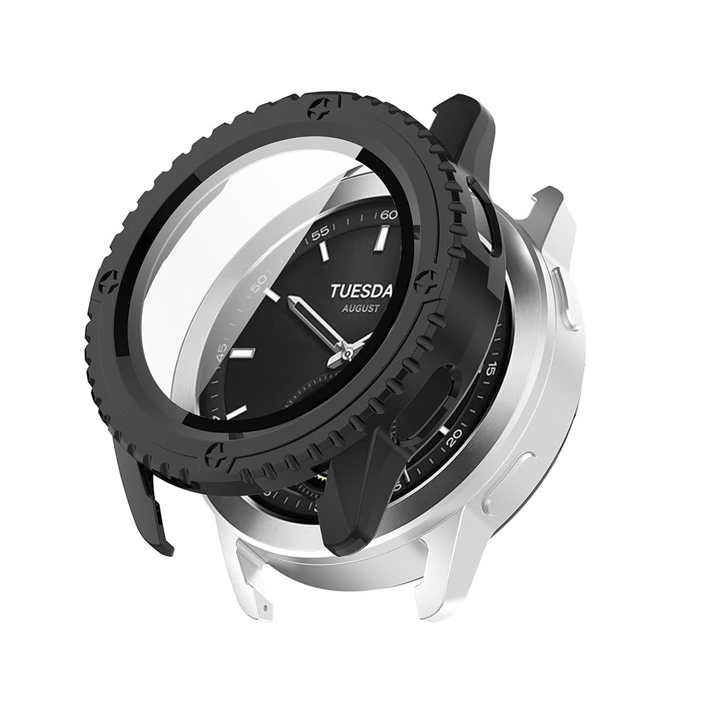 Techsuit Defense360 Pro Case for Xiaomi Watch S3, Black