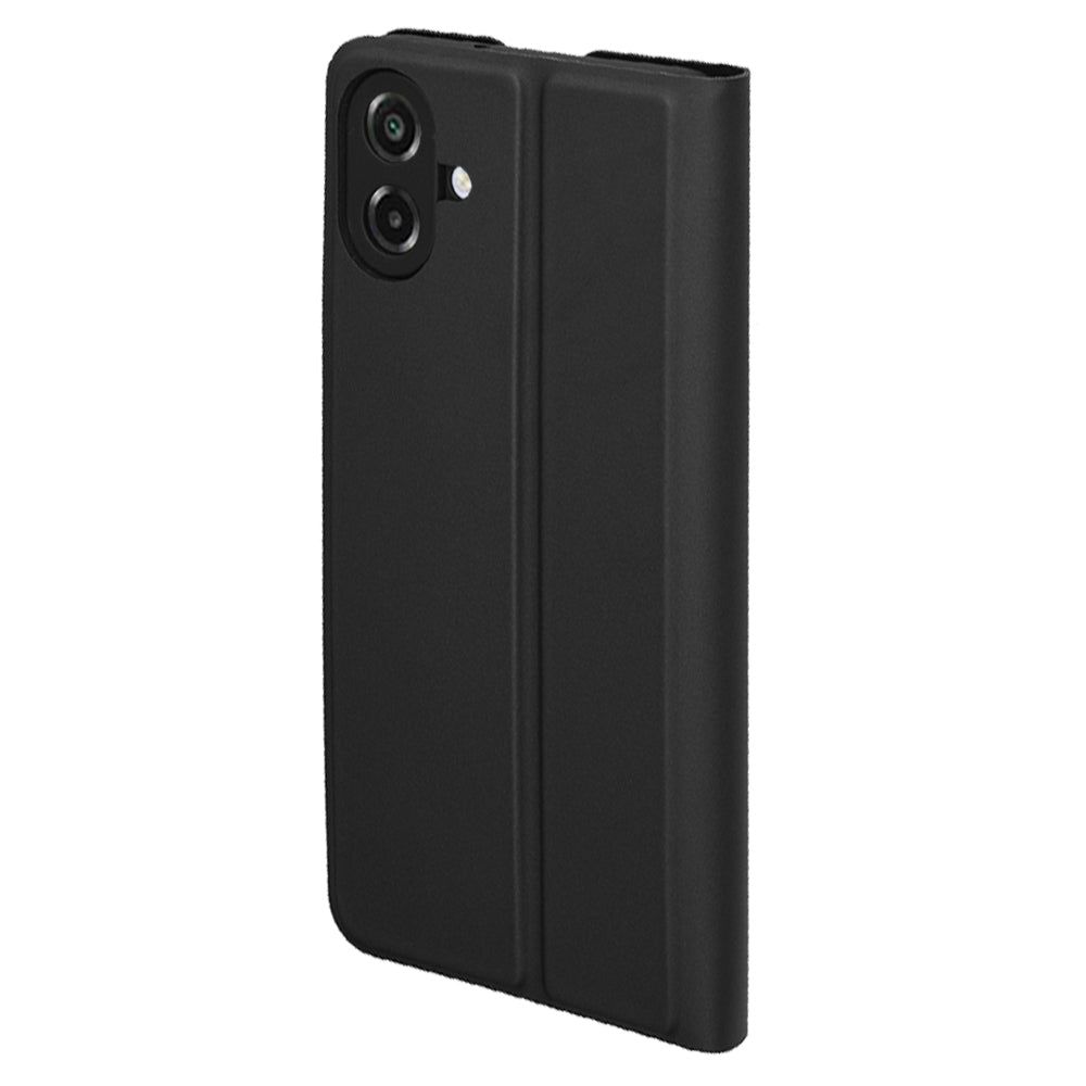 Ovitek za Samsung Galaxy A07 4G A075, Techsuit, Magskin Book, Črn