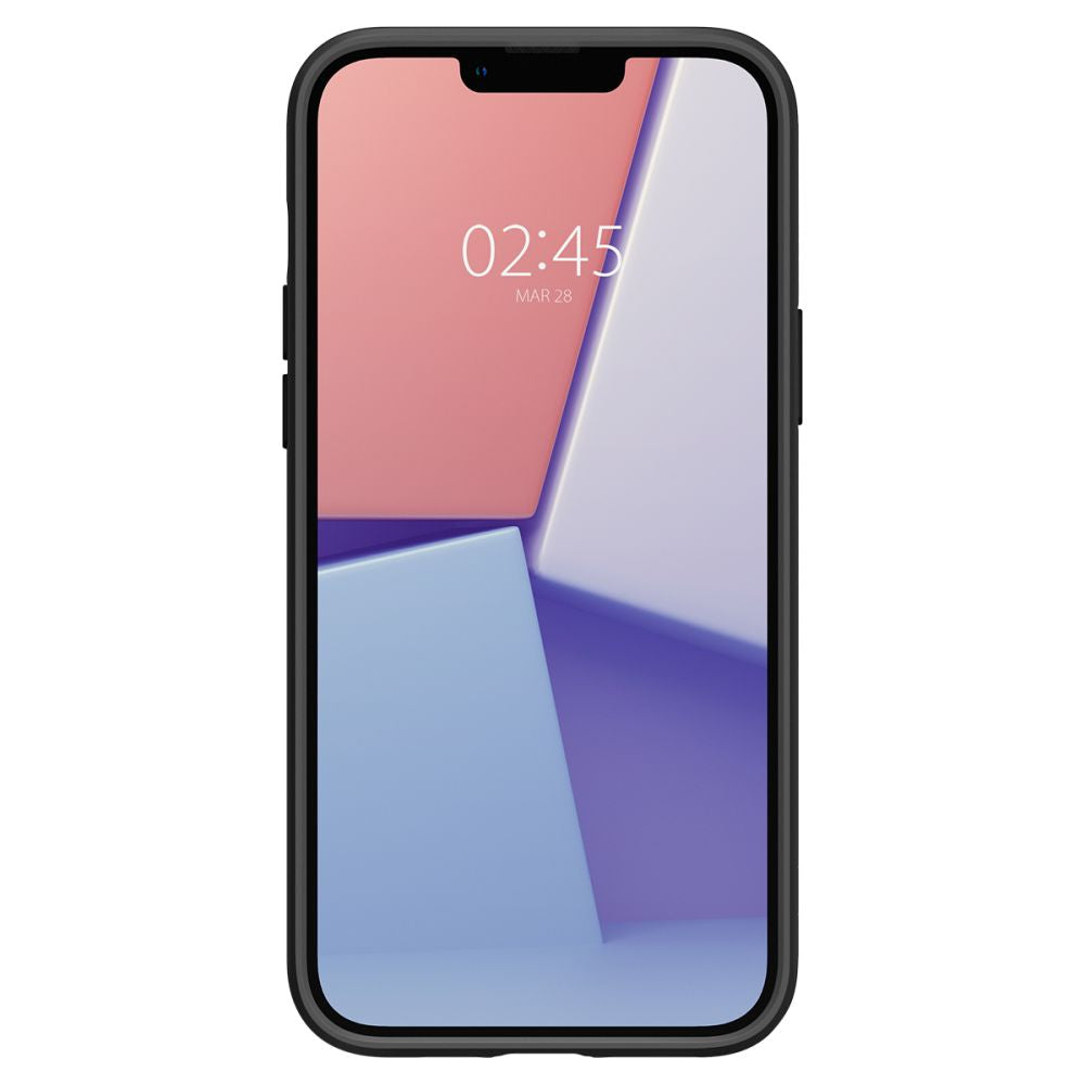 Ovitek za Apple iPhone 14, Spigen, Liquid Air, Mat Črna