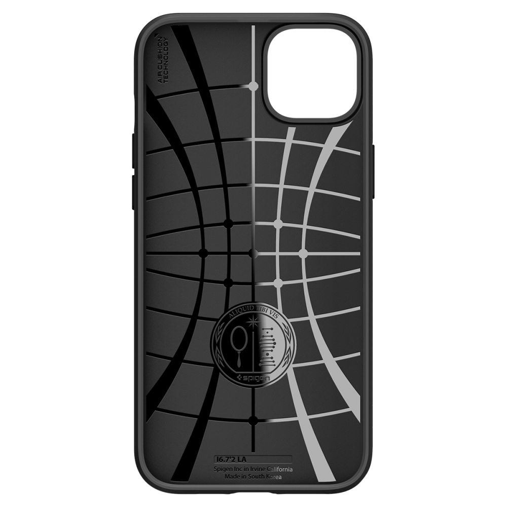 Ovitek za Apple iPhone 14, Spigen, Liquid Air, Mat Črna