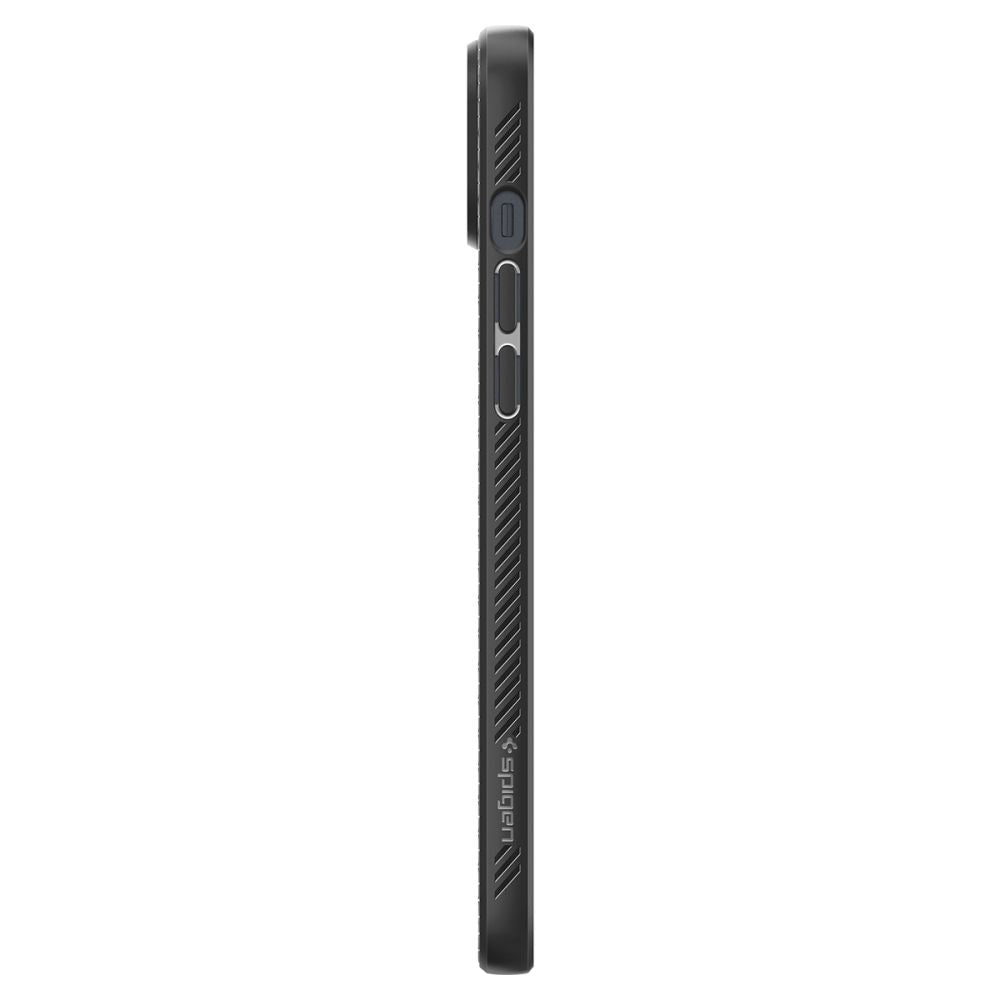 Ovitek za Apple iPhone 14, Spigen, Liquid Air, Mat Črna