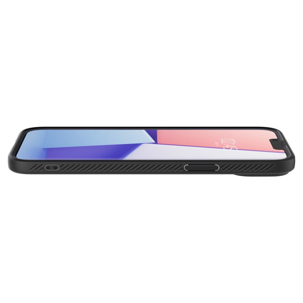 Ovitek za Apple iPhone 14, Spigen, Liquid Air, Mat Črna