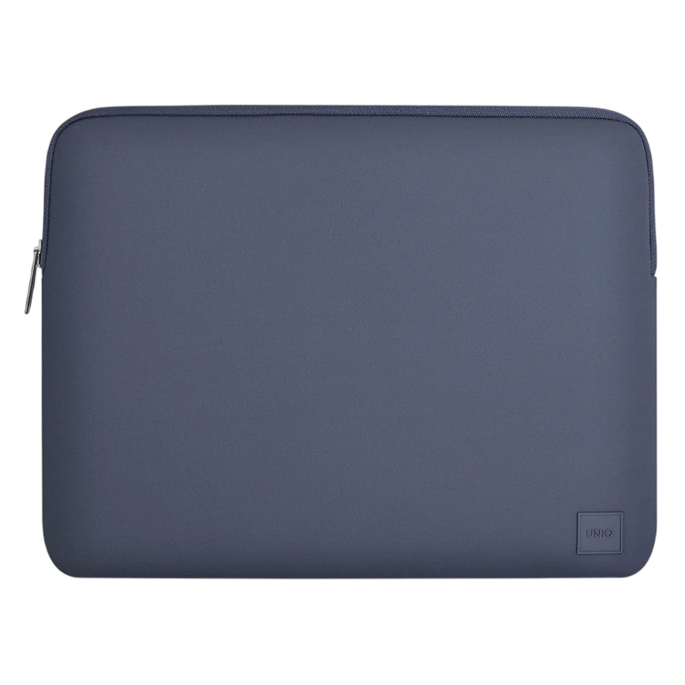 UNIQ Cyprus Sleeve for Laptop up to 14inch, Navy Blue