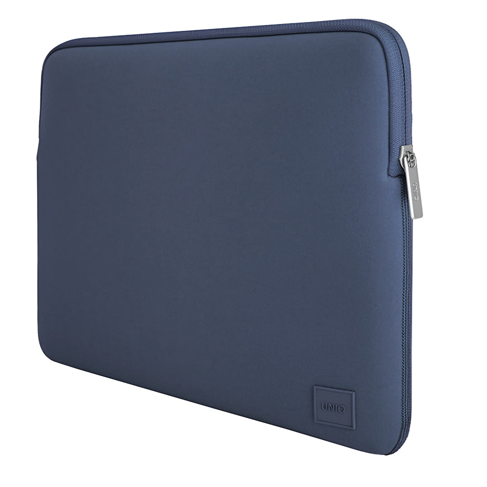 UNIQ Cyprus Sleeve for Laptop up to 14inch, Navy Blue