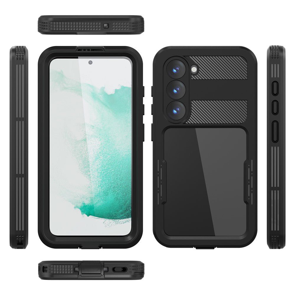 Vodoodporna torbica za Samsung Galaxy S26 Plus S947, ShellBox, Črna